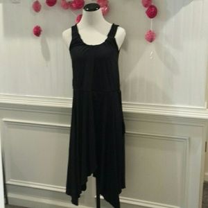 Calypso Women's Sleeveless Black Dress
